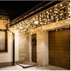 Lauko girlianda varvekliai 500LED 22.5m. Šiltai balti