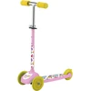 Bimbo_ Bike Vaikiškas paspirtukas Bimbo Bike, geltonas/rožinis