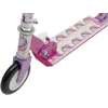 Bimbo Bike Reguliuojamas vaikiškas paspirtukas 12" „UNICORN“, balta/rožinė