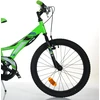 Bimbo Bike Vaikiškas dviratis 20" "BULLET", juodas/žalias