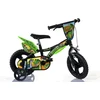 Dino Bikes Licence Dino Bikes Dino Bikes Dviračiai vaikams Dinozauras, žalia, 12''