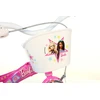 Kubisport Dviračio vaikams 12 colių Barbie mergaitei su krepšeliu Dino Bikes (Kub_05-CSK5124K/BA)