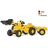 Rolly Toys RollyKid CAT traktorius, krautuvas ir priekaba