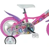 Vaikiškas dviratis Bimbo Bike 12" "BUTTERFLY", rožinis/baltas