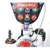 Vaikiškas dviratis Bimbo Bike 12" "MONSTER", juodas/raudonas,baltas