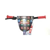 Vaikiškas dviratis Bimbo Bike 12" "MONSTER", juodas/raudonas,baltas