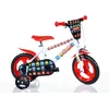 Vaikiškas dviratis Bimbo Bike 12" "MONSTER", juodas/raudonas,baltas