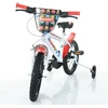 Vaikiškas dviratis Bimbo Bike 14" "MONSTER", juodas/raudonas/baltas