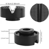 1 vnt. automobilinio domkrato guminis padėklas vežimėlio domkrato padėklai vežimėlio domkrato blokas universalus grindų domkratas kėlimo platformoms automobilių priedai (juodas)