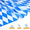 1 vnt. Oktoberfest staltiesė, bavariška staltiesė, 130 x 220 cm, Oktoberfest staltiesė, stačiakampė staltiesė Oktoberfest vakarėliui, vokiškos vakarėlio dekoracijos, Oktoberfest dekoracija