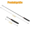 1 x teleskopinis magnetinis keltuvas, 7,2kg (16 lb) magnetinis strypas, teleskopas, 78,5 cm, ištraukiami vinys ir varžtai, paėmimo strypas, teleskopinis strypas, stiprus magnetinis strypo rašiklio įrankis
