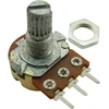 10 vnt. 2k Ohm Potenciometrai, Linijiniai, 15mm velenas