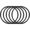 10 vnt. 3 mm x 54 mm guminiai sandarinimo alyvos filtro o žiedai, tarpinė, juoda