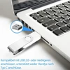10 vnt. 32gb Usb atmintukai, metaliniai, su sukimu