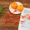 10 vnt. oranžinių skustukų rinkinys, storas žiedinis citrusinių vaisių žievelių valiklis, apvalus citrinų pjaustyklė, daržovių ir vaisių atidarytuvas, virtuvės reikmenys, maisto gaminimo įrankiai