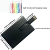 10 vnt. verslo kredito kortelės Usb atmintinės, 2gb, juodos