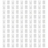 100 vnt. Led laikikliai 3 mm, skaidrus dangtelis, skydeliui