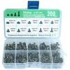 100 Vnt. Lytėjimo Jungiklių Rinkinys, 10 Dydžių, 6x6mm