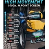 1000n.m akumuliatorinis smūginis veržliasukis 21 V 2 x 4.0 Ah akumuliatoriai bešepetinis smūginis veržliasukis 6 greičių transmisija 2600 Rpm rotacinis smūginis veržliasukis, elektrinis smūginis veržliasukis sunkvežimių automobilių padangų keitimui