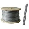 100m Plieninė viela su Pvc danga 5mm, pynimas 6x7+fc, cinkuota