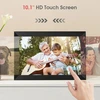 10,1 colio wifi skaitmeninis nuotraukų rėmelis su įmontuota 32 gb atmintimi, 1280 x 800 ips lcd jutikliniu ekranu, automatiniu pasukimu ir garso funkcija, lengvas ir greitas nuotraukų bei vaizdo įrašų bendrinimas