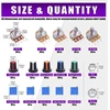 105 vnt. Potenciometrų rinkinys: B10k, B50k, B100k, B500k