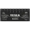10x Alkaline baterijos Tesla Juodas+ Lr03 Aaa R3 E92 1.5v