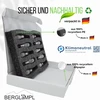 10x Berglämpl lemputės, E10 14 V / 3 W, gofruota žvakė, viršutinės žvakių lemputės žvakių arkoms ir šviesos arkoms
