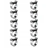 10x mini gbs sliekinės spaustuvai 9-11 mm susukami apkabos 10 vnt