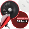 10x Šlifavimo diskai 125mm P240 su Velcro, poliravimo diskas, adapteris