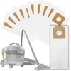 10x sustiprinti dulkių siurblio maišeliai karcher t7/1 t8/1 t9/1 t10/1 rinkinys