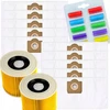 10x sustiprinti Purey maišeliai Karcher Wd3 Kwd3 Se4001 +2x filtras + kvapiosios kapsulės