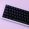 Klaviatūra 114 klavišų Cherry profilio klavišų rinkinys - violetinis-juodas
