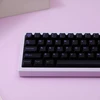 Klaviatūra 114 klavišų Cherry profilio klavišų rinkinys - violetinis-juodas