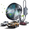 12-24v Automobilinis Usb ventiliatorius 3 greičių