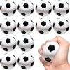 12 mini futbolo kamuolių rinkinys, pripučiami putplasčio kamuoliai, mini sportiniai kamuoliai, putplasčio teniso kamuoliukai vaikams treniruotėms, minkšti putplasčio teniso kamuoliukai, vaikams ir suaugusiems futbolo vakarėliui