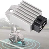 12 V įtampos lygintuvas, universalus motociklo 12 V įtampos reguliatorius, motorolerio lygintuvas 4 kontaktų motociklo įtampos lygintuvo reguliatorius, kinietiškas motoroleris