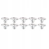 125 rinkinių 17 mm sagos širdelės formos sidabro spalvos 2,5x8mm jl