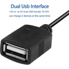 12v į 5v Usb keitiklis Dc Buck modulis 12v 36v 48v konvertuoja į 5v dvigubą Usb lizdą 10-55v į 5v 3a 15w adapteris Dc į Dc reguliatorius automobilinis maitinimo keitiklis