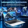 14 colių ultrabook nešiojamas kompiuteris, 8 gb ram, 128g ssd, windows 11 pro, 1920 x 1080 pikselių, celeron n4120 (iki 2.6 ghz), dual wifi, 2 x usb 3.0, quad core kompiuteris