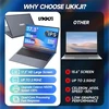 17 colių nešiojamas kompiuteris, 8 gb ram 256 gb ssd nešiojamas kompiuteris su celeron quad core n5095 (iki 2,9 ghz), vokiečių klaviatūra, ips fhd ekranas, internetinė kamera, dual wifi, bluetooth 4.2, hdmi, usb 3.0, type-c