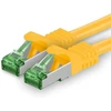 1Attackde Cat7 tinklo kabelis - cat 7 ethernet kabelis, tinklo / interneto / dsl / modemo / maršrutizatoriaus / hub patch kabelis, lan kabelis, raw kabelis, 10 gb/s (s-ftp pimf), patch kabelio rinkinys su rj 45 jungtimi, cat.6a