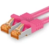1attack.de Cat.7 tinklo kabelis Cat7 ethernet kabelis Patch kabelis tinklo Lan kabelis Cat.7 neapdorotas kabelis 10 Gb/s (sftp Pimf Lszh) rinkinys su Rj45 jungtimi Cat.6a