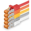 1attack.de Cat.7 tinklo kabelis Cat7 Ethernet kabelis Patch kabelis Tinklo Lan kabelis Cat.7 Raw kabelis 10 Gb/s (sftp Pimf Lszh) rinkinys su Rj45 jungtimi Cat.6a
