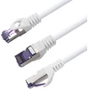 1attack.de Cat.7 tinklo kabelis, Cat7 Poe+ ethernet kabelis, tinklo / interneto / Dsl / modemo / maršrutizatoriaus / hub patch kabelis, Lan kabelis, neapdorotas kabelis, 10 Gb/s (sftp Pimf), rinkinys: patch kabelis su Rj 45 jungtimi, Cat.6a