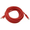 1conn - 0,5 m tinklo kabelis, ethernet, lan ir patch kabelis maksimaliam interneto greičiui ir jungia visus įrenginius su rj 45 lizdu, raudonas - 5 vnt. pakuotė