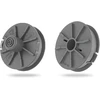 2 dalių atsarginė sriegio ritė, skirta gardena turbo trimmer 5307-20, nailoninė atsarginė dalis žoliapjovėms 9805, 9806, 9807, 9808, 9809, 9827, 8846, 8847, 8848, 9870, 9872, 9874