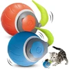 2 interaktyvūs kačių žaislai, kamuoliukai, Speedy Tail 2.0, elektrinis kačių žaislas-kamuoliukas, išmanus interaktyvus kačių žaislas-kamuoliukas, kačių žaislas savarankiškam žaidimui, du nustatymai