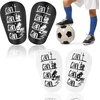 2 poros futbolo blauzdų apsaugų, mini blauzdų apsaugos, can't can, smūgiams atsparios kojų apsaugos nuo susidūrimo, kojų apsaugos suaugusiems, vaikams ir paaugliams, futbolo dovanos berniukams, juoda + balta