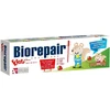 2 vnt. Biorepair Junior Kids Microrepair dantų pasta 50 ml (dviejų pakuotė) apsaugo emalį ir atkuria nuo rūgšties erozijos ir apnašų, užpildo įtrūkimus/skyles, saugi 0–13 metų